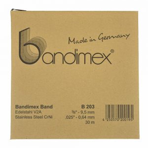B203 Bandimex Band V2A 9,5mm 30m