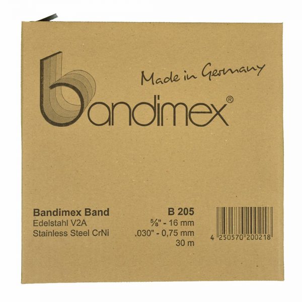 B205 Bandimex Band V2A 16mm 30m