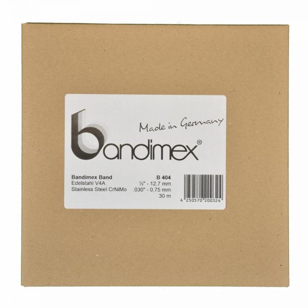 B404 Bandimex Band V4A 12,7mm 30m