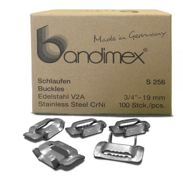 S256 Bandimex Schlaufen V2A 19 mm