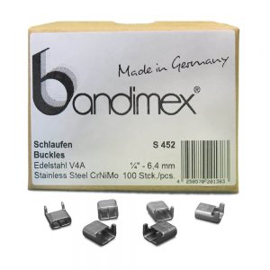 S452 Bandimex Schlaufen V4A 6,4 mm