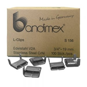 S156 Bandimex L_Clips V2A 19 mm