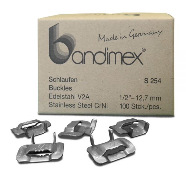 S254 Bandimex Schlaufen V2A 12,7 mm